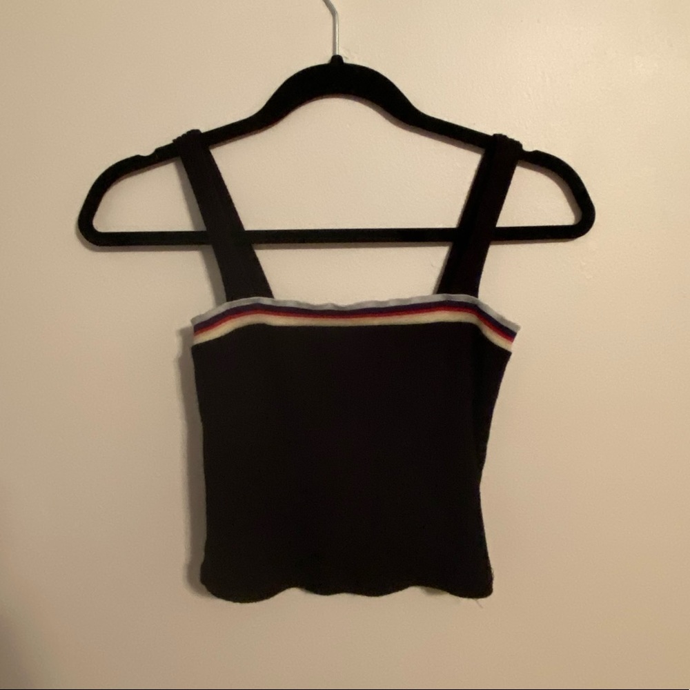 Retro Ribbed Crop Top - Picture 4 of 6